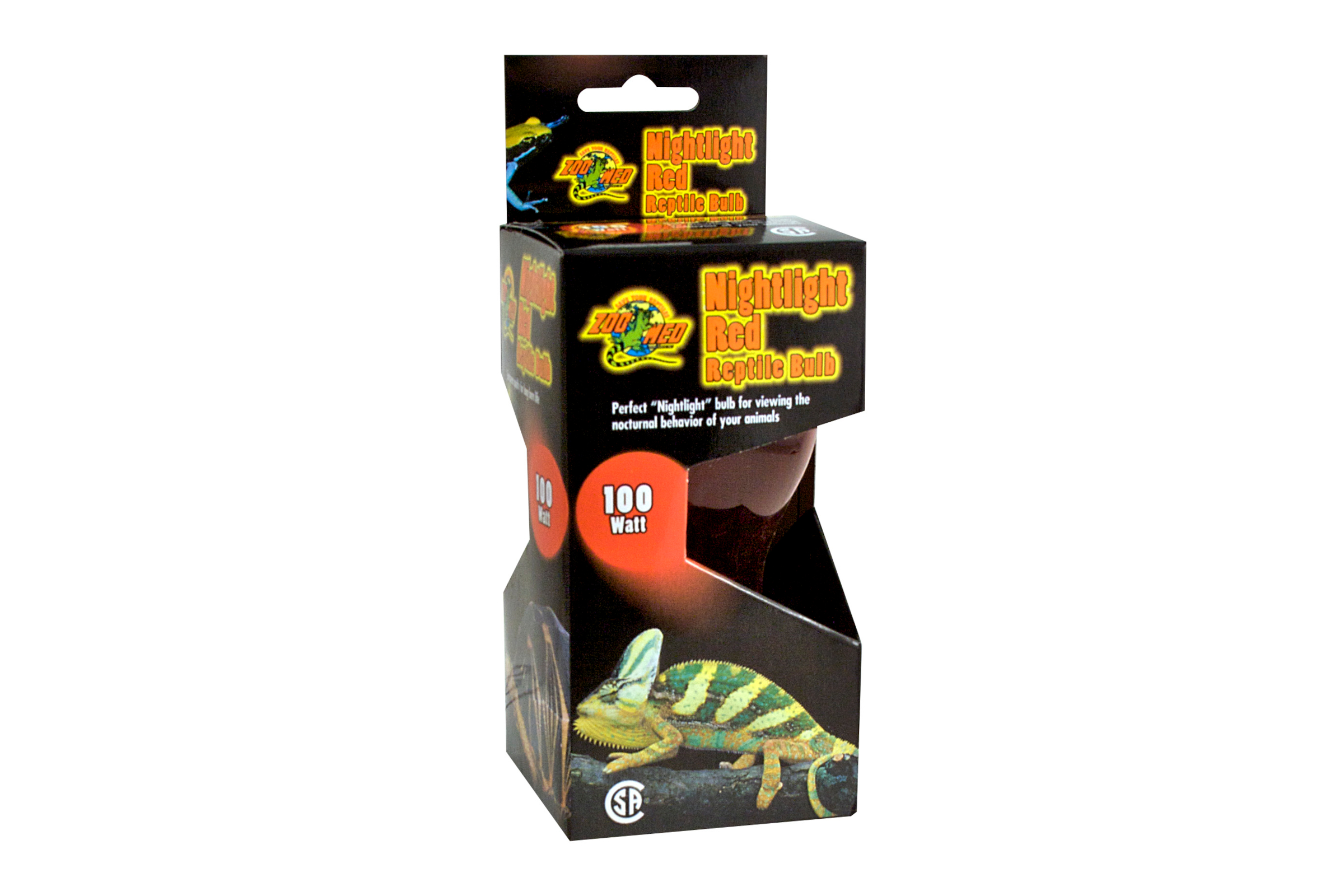 Zoomed Nightlight Red Reptile Bulb, Nachtwärmelampe, 100 W